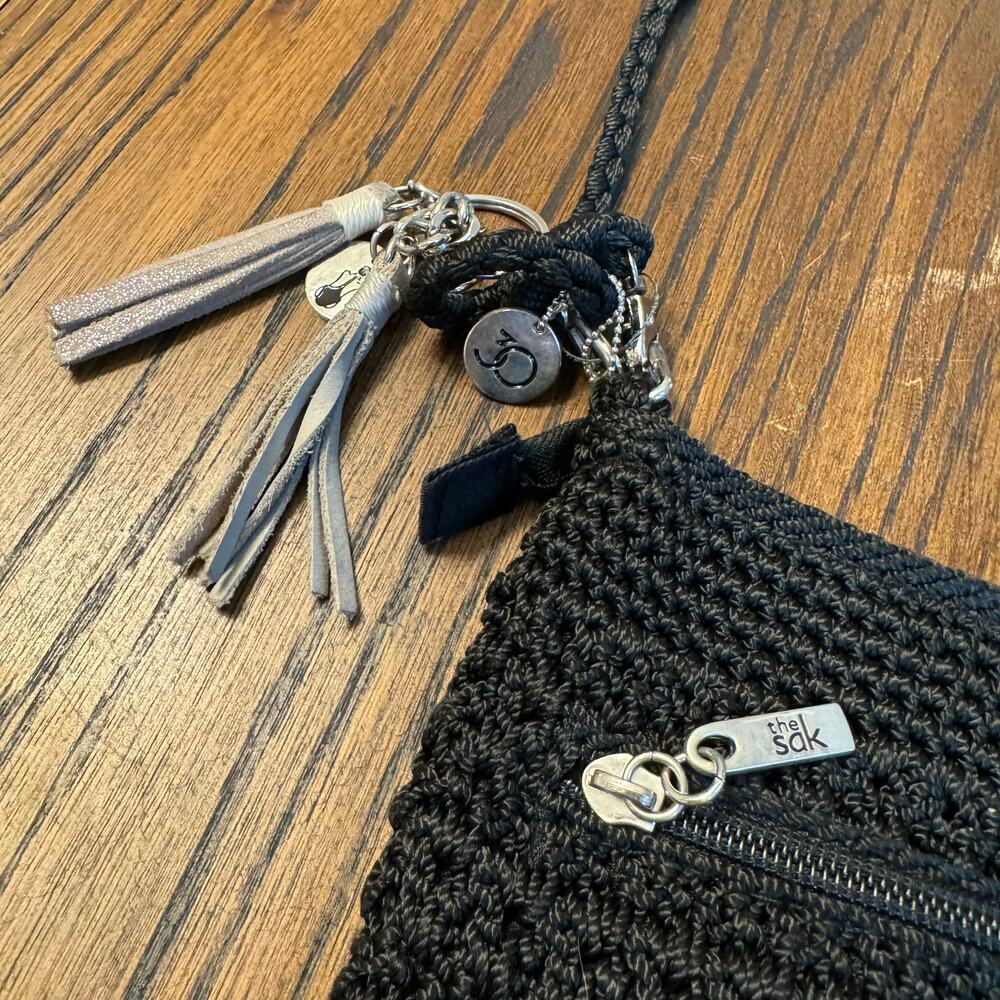 Vintage Y2K The Sak Limited Original 30 Year Anniversary Crochet Crossbody - Picture 5 of 14